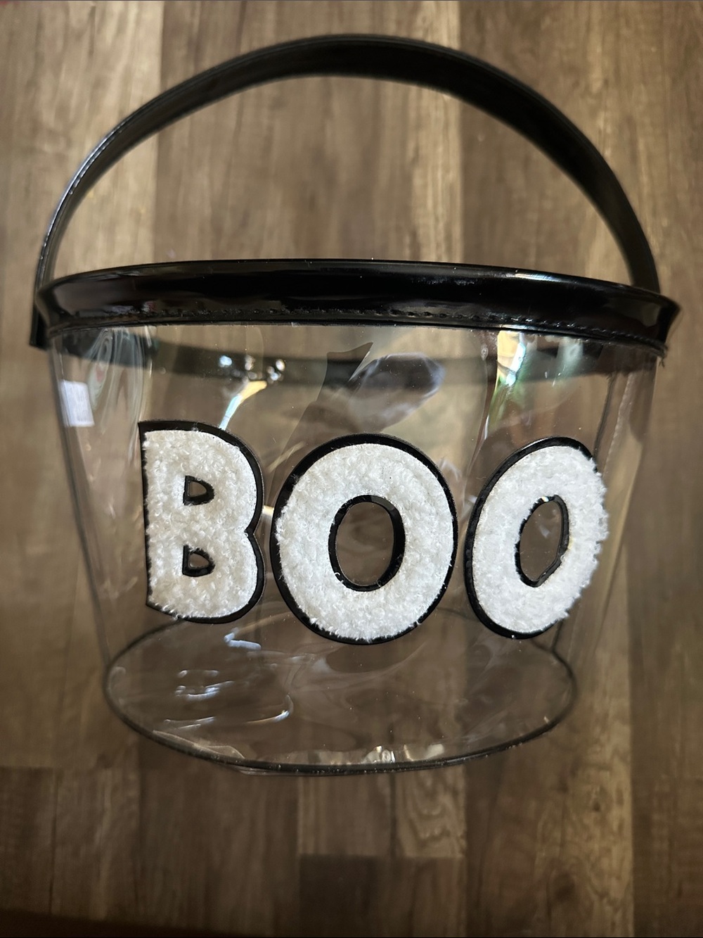 Plastic BOO Basket